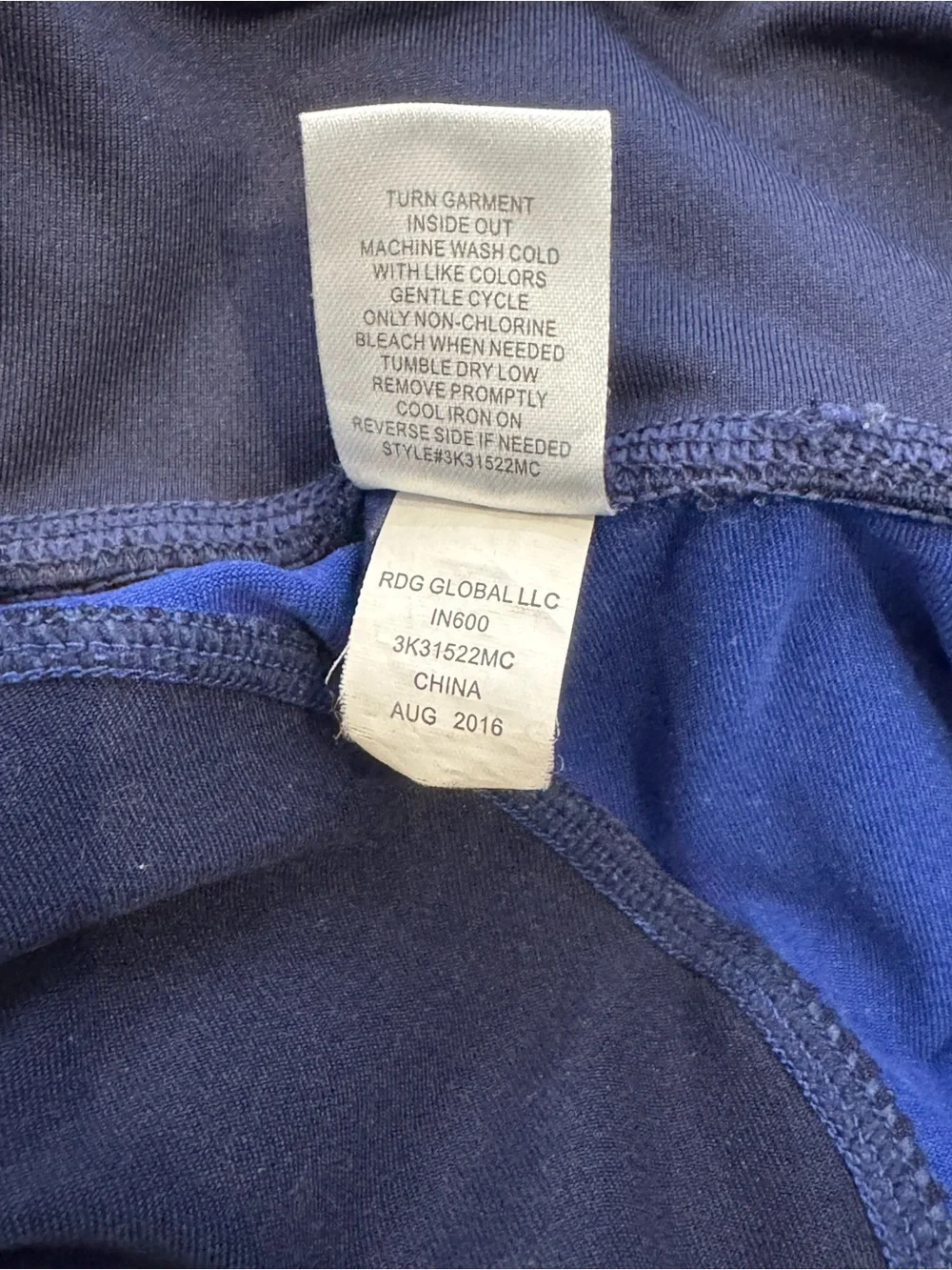 Jessica Simpson The Warm Up Sport Bra and Leggings Set Y2K Colorblock Athleisure - Picture 9 of 11